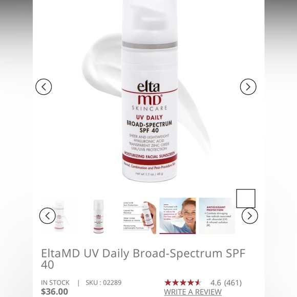 EltaMD Other - EltaMD UV Daily SPF 40